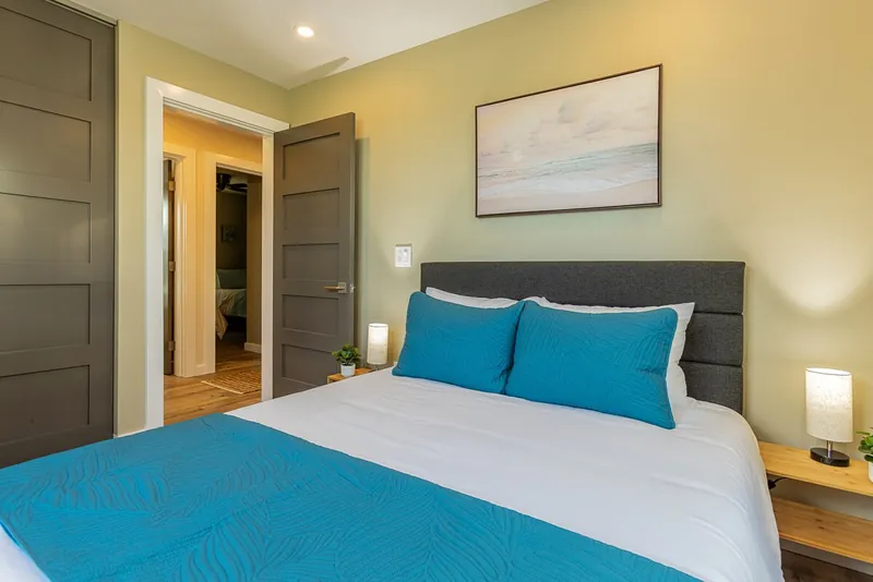 All Rooms Have Crisp White Linens — Authentic 3BR Duplex, Wailuku