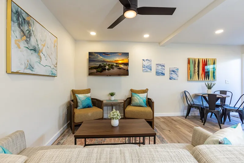 Bright, Open and Airy Living Space — Authentic 3BR Duplex, Wailuku